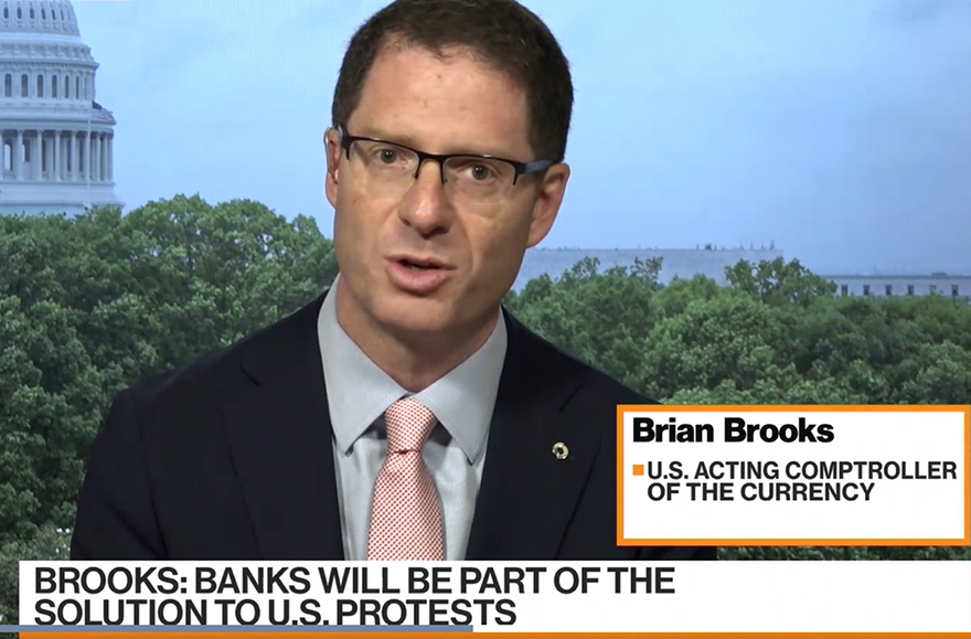 Acting Comptroller Brooks talks with David Westin on Bloomberg’s “Balance of Power” Acting Comptroller Brooks talks with David Westin on Bloomberg’s “Balance of Power”