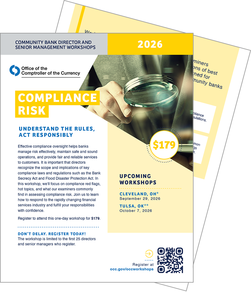 Compliance Risk Workshop Brochure