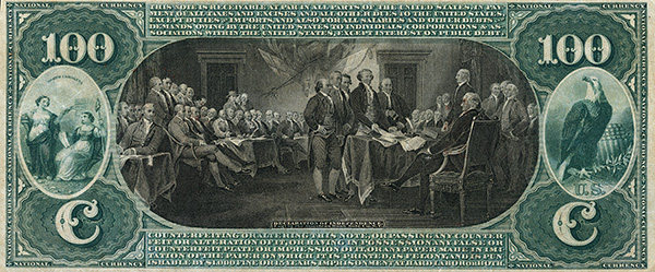 100 dollar note