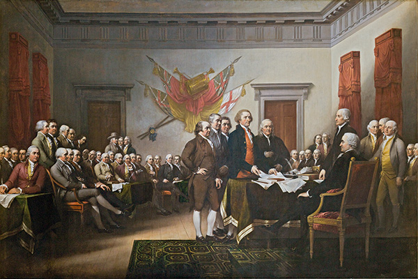 Declaration of Independence – John Trumbull, 1826