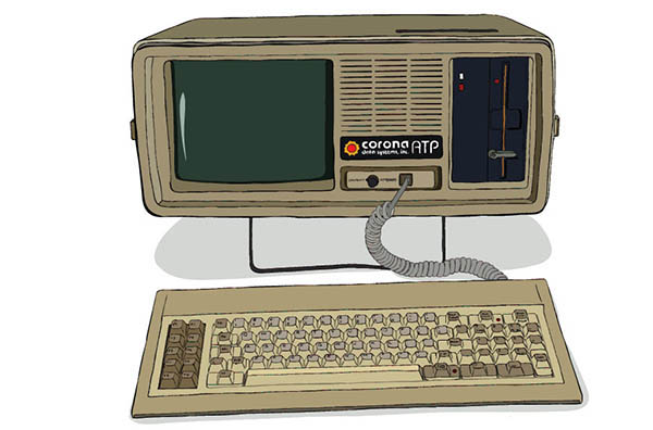 Corona microcomputer model PPC-400