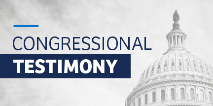 Congressional Testimony