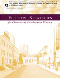 Community Developments Spotlights: Effective Strategies for Community Development Finance Cover Image