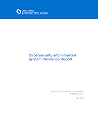 2024 Cybersecurity and Financial System Resilience Report Cover Image