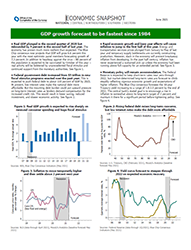 National Economic Snapshot: GDP growth forecast to be fastest since 1984